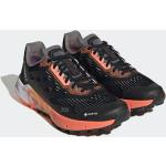 Reduzierte Schwarze adidas Terrex Agravic Flow Gore Tex Trailrunning Schuhe wasserfest für Damen Größe 41 