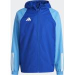 Blaue adidas Tiro 23 Sportjacken & Trainingsjacken aus Polyester 