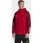 Rote adidas Tiro 23 Sportjacken & Trainingsjacken aus Polyester Größe XS 