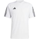 Weiße Klassische adidas Tiro 23 T-Shirts Größe XXL 