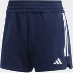 Blaue adidas Tiro 23 Shorts & kurze Hosen aus Baumwolle für Damen Größe L 