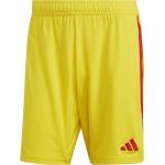 Gelbe Atmungsaktive adidas Tiro 23 Sporthosen & Trainingshosen aus Polyester Größe XL 