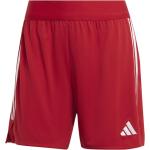 Rote Atmungsaktive adidas Tiro 23 Damensportbekleidung aus Polyester Größe XXS 