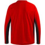 Rote Langärmelige adidas Tiro 23 V-Ausschnitt Kindersportshirts & Kindertrainingsshirts aus Polyester Größe 164 