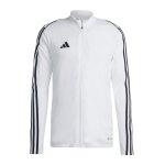 Weiße Atmungsaktive adidas Tiro 23 Sportjacken & Trainingsjacken aus Polyester Größe L 