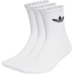 Adidas Trefoil Cushion Crew Socken, 3 Paar Socken weiss