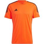 Neonorange Gestreifte adidas Tiro 23 T-Shirts Orangen für Herren Größe M 