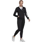 Reduzierte Schwarze adidas Essentials Trainingsanzüge & Jogginganzüge aus Polyester für Damen Größe L 