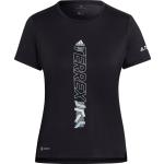 Reduzierte Schwarze adidas Terrex Agravic Damensportshirts aus Polyester Größe XS 