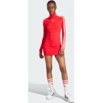 Reduzierte Rote adidas Winterkleider aus Elastan für Damen Größe XXL 
