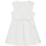 Weiße HUGO BOSS BOSS Kinderkleider aus Baumwolle für Mädchen 