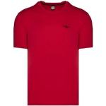 Rote Kurzärmelige AERONAUTICA MILITARE T-Shirts für Herren 
