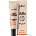 Reduzierte Color Correcting AHAVA CC Creams 30 ml strahlend gegen Rötungen 