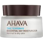 Reduzierte Parabenfreie AHAVA Vegane Feuchtigkeitscremes & Gesichtscremes 50 ml für  trockene Haut 