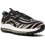 Schwarze Zebra Nike Air Max 97 Sneaker & Turnschuhe Schnürung aus Gummi 