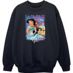 Aladdin, Mädchen, Pullover, Girls Jasmine Montage Sweatshirt, Schwarz, (116)