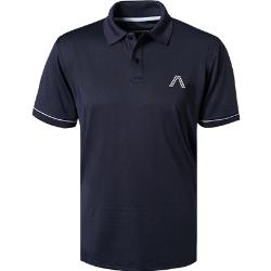 Alberto Herren Polo-Shirt, Dry Comfort, navy blau