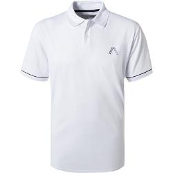 Alberto Herren Polo-Shirt Paul, Dry Comfort, weiß