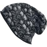Alchemy England Skulls Unisex Mütze schwarz 95% Baumwolle, 5% Elasthan Biker, Casual Wear, Rockwear