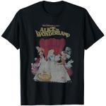 Alice In Wonderland Retro Poster T-Shirt