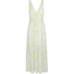 Reduzierte Weiße Ärmellose AllSaints Maxi V-Ausschnitt Maxikleider & lange Kleider aus Viskose für Damen Größe S 
