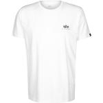 Reduzierte Weiße Alpha Industries Inc. T-Shirts für Herren Größe 3 XL Große Größen 