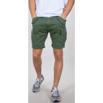 Grüne Alpha Industries Inc. Stretch-Shorts aus Elastan maschinenwaschbar für Herren 