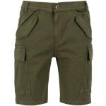 Grüne Alpha Industries Inc. Stretch-Shorts aus Elastan maschinenwaschbar für Herren Größe XXL 