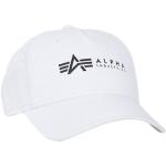 Weiße Alpha Industries Inc. Trucker Caps aus Baumwolle für Herren Einheitsgröße 