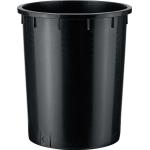 Alpha Kunststoff Tonne schwarz Inhalt 150 Liter