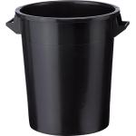 Alpha Kunststoff Tonne schwarz Inhalt 75 Liter