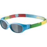 Cyanblaue Alpina Flexxy Kids Sportbrillen für Kinder 