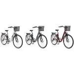 Reduzierte Weiße Telefunken E-Bikes & Elektrofahrräder für Damen 28 Zoll mit Kettenschaltung 