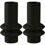 Schwarze 15 cm Am Design Vasensets 2 Teile 