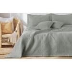 Reduzierte Graue Tagesdecken & Bettüberwürfe aus Polyester 220x240 cm 