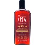 Reduzierte American Crew 3 in 1 Shampoo 450 ml mit Ingwer für  alle Haartypen für Herren 