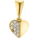 Goldene Amor Charms aus Gold 18K für Damen 