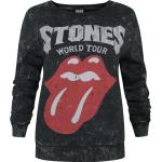 Amplified, Damen, Pullover, Rolling Stones World Tour Sweatshirt, Grau, (XL)