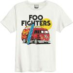 Foo Fighters Amplified Unisex T-Shirt, Camper Van, altweiß, XL