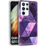 Lila Samsung Galaxy S21 Ultra 5G Hüllen aus Kunststoff 