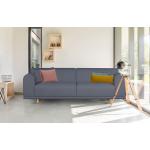 Blaue Moderne Andas Dreisitzer-Sofas aus Holz 