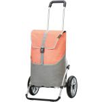 Reduzierte Aprikose Einkaufstrolleys & Einkaufswagen Orangen aus Tweed wasserdicht 