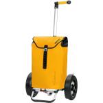 Gelbe Einkaufstrolleys & Einkaufswagen aus Polyester wasserdicht für Herren 