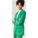 Grüne Casual ANISTON Herbstjacken aus Jersey für Damen Größe S 