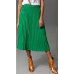 Grüne Casual ANISTON Wadenlange | Midi Festliche Röcke aus Jersey maschinenwaschbar für Damen Größe L 