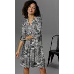 Casual ANISTON Nachhaltige V-Ausschnitt Sommerkleider aus Viskose maschinenwaschbar für Damen Größe XL 