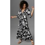 ANISTON Maxi Nachhaltige V-Ausschnitt Sommerkleider aus Jersey für Damen Größe XL 