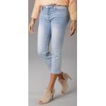 Blaue ANISTON Straight Leg Jeans maschinenwaschbar für Damen Größe M 