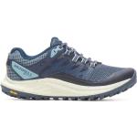 Reduzierte Blaue Merrell Antora Trailrunning Schuhe atmungsaktiv für Damen Größe 41 