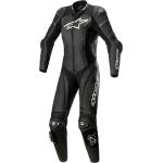 Schwarze Alpinestars Stella Motorradbekleidung metallic aus Rindsleder für Damen Größe S 